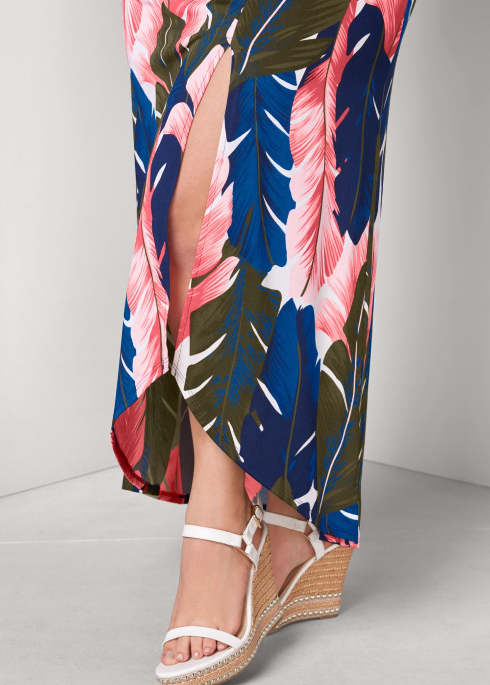 Venus Plus Size Off-The-Shoulder Maxi Dress