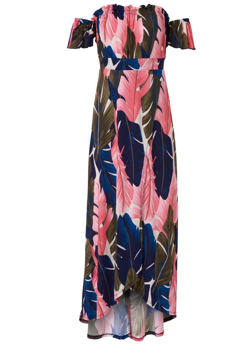 Venus Plus Size Off-The-Shoulder Maxi Dress