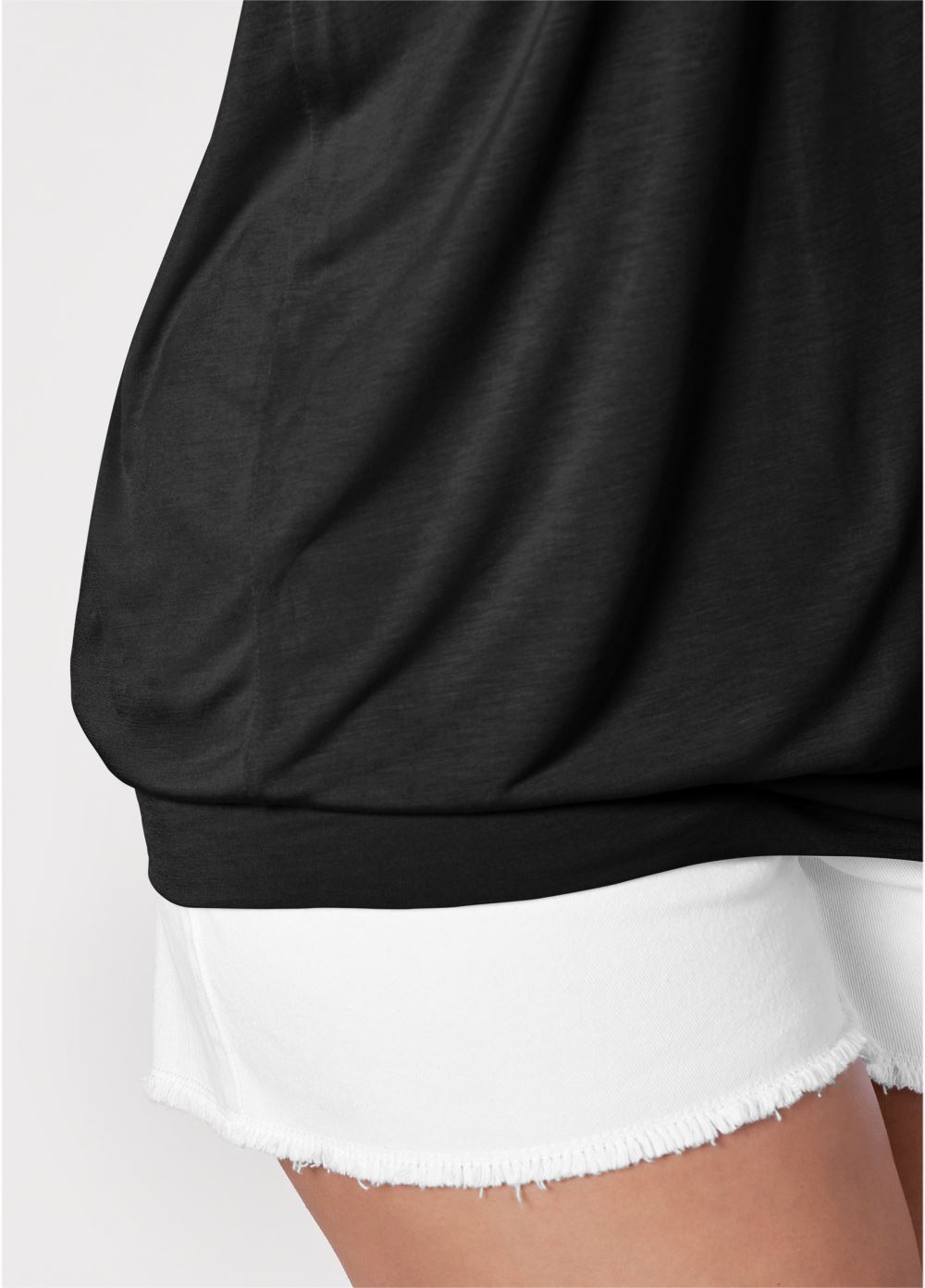 Venus Plus Size Relaxed V-Neck Top