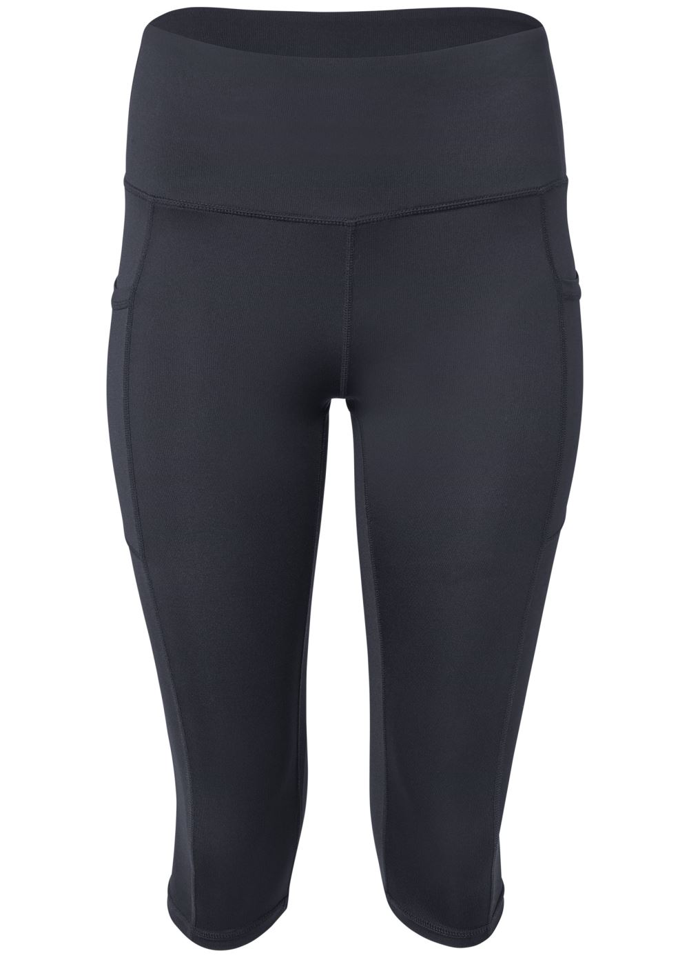 Venus Black Pocket Capri Active Leggings