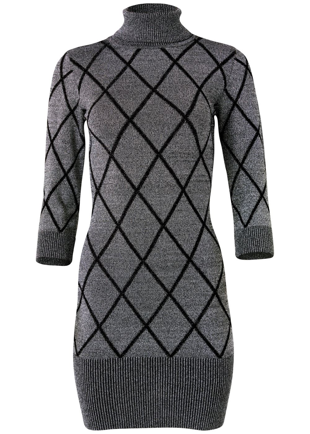 Venus Plus Size Turtleneck Sweater Dress
