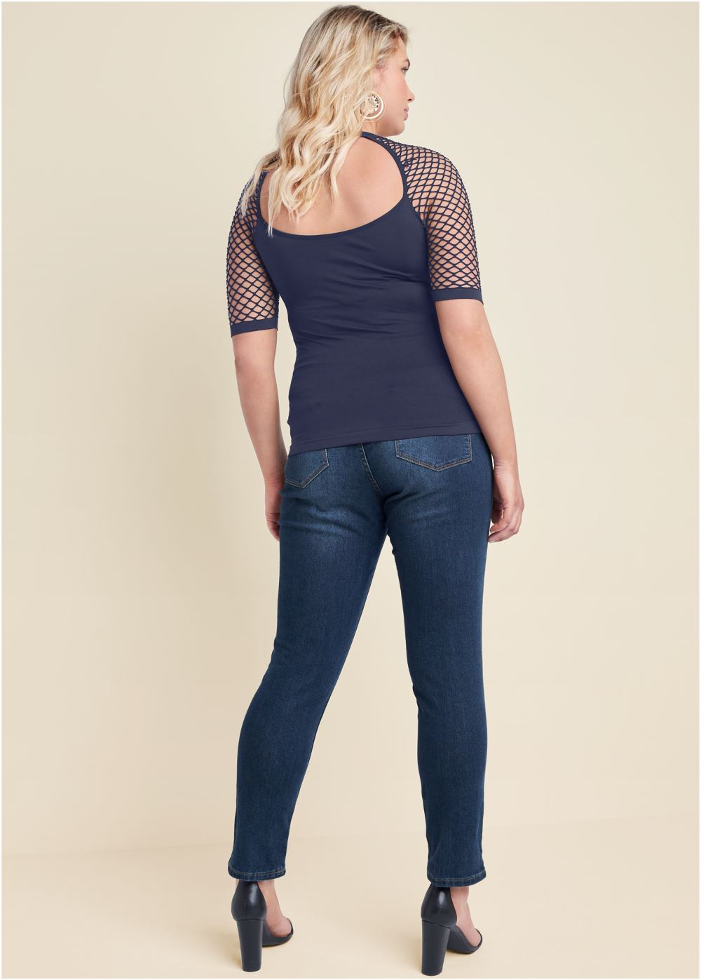 Venus Plus Size Second Skin Seamless Top