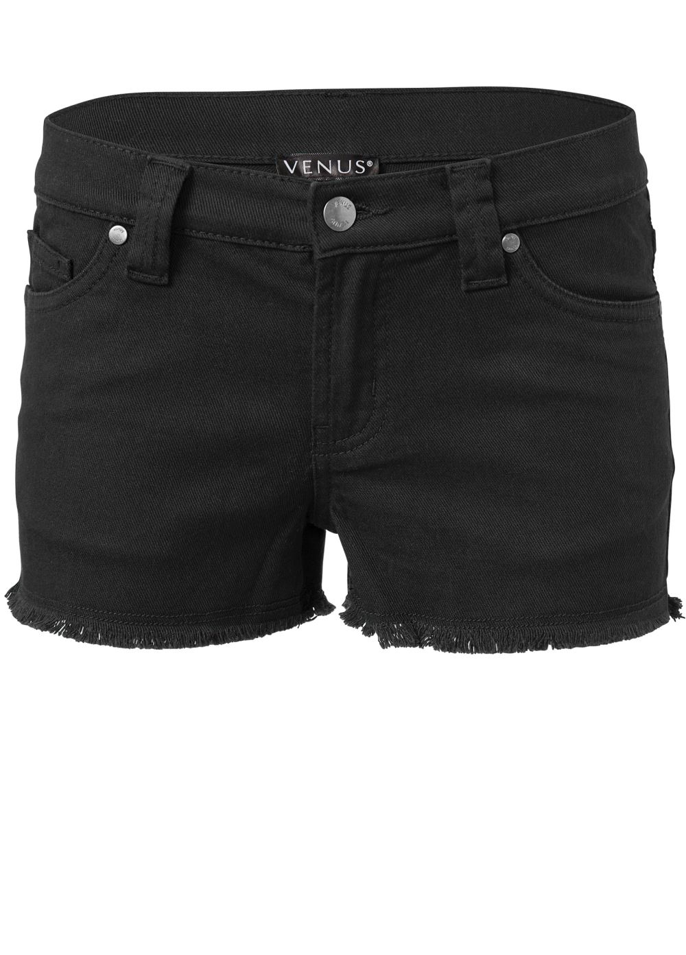 Venus Black CUTOFF JEAN SHORTS