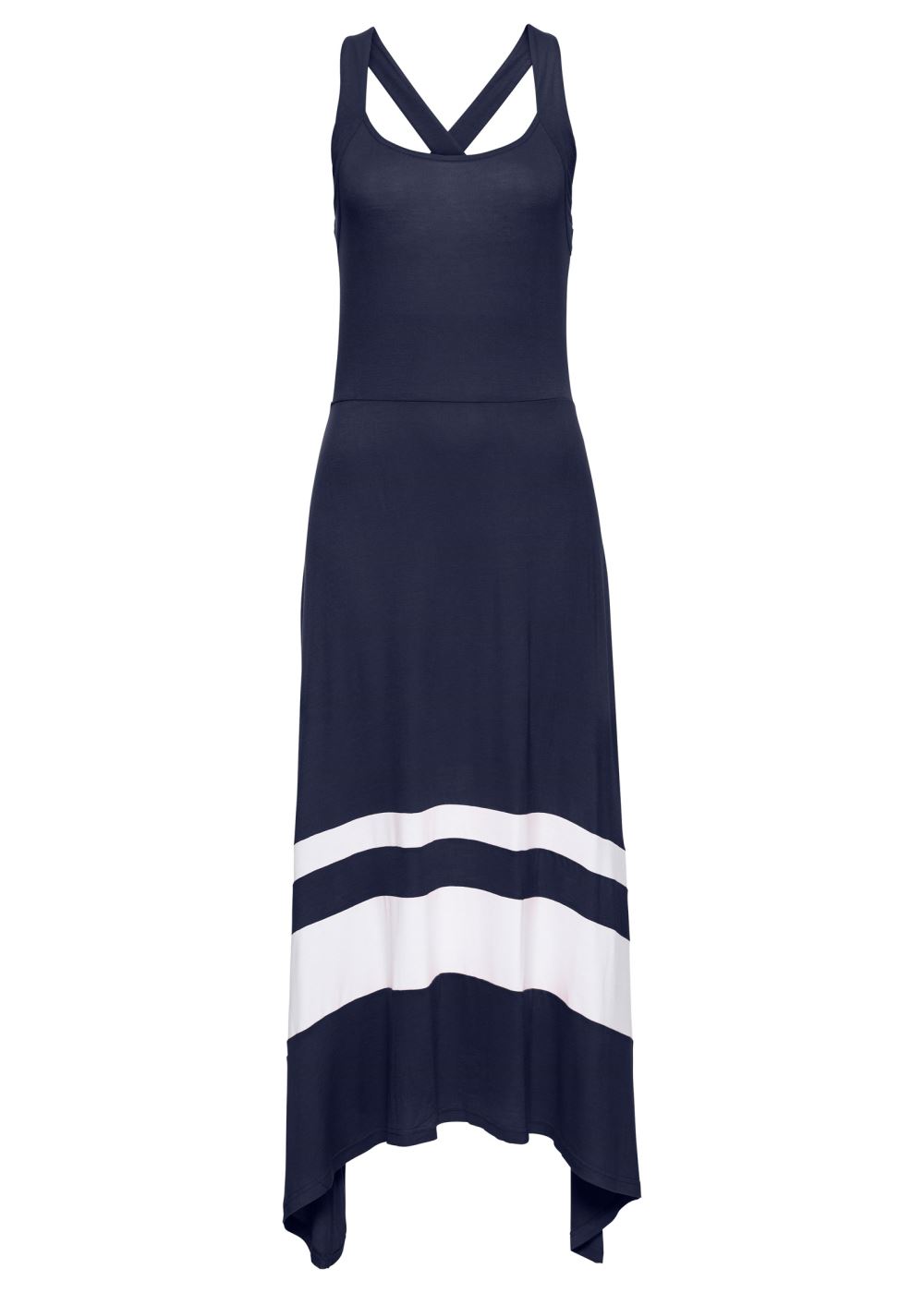 Venus Plus Size Color Block Maxi Dress