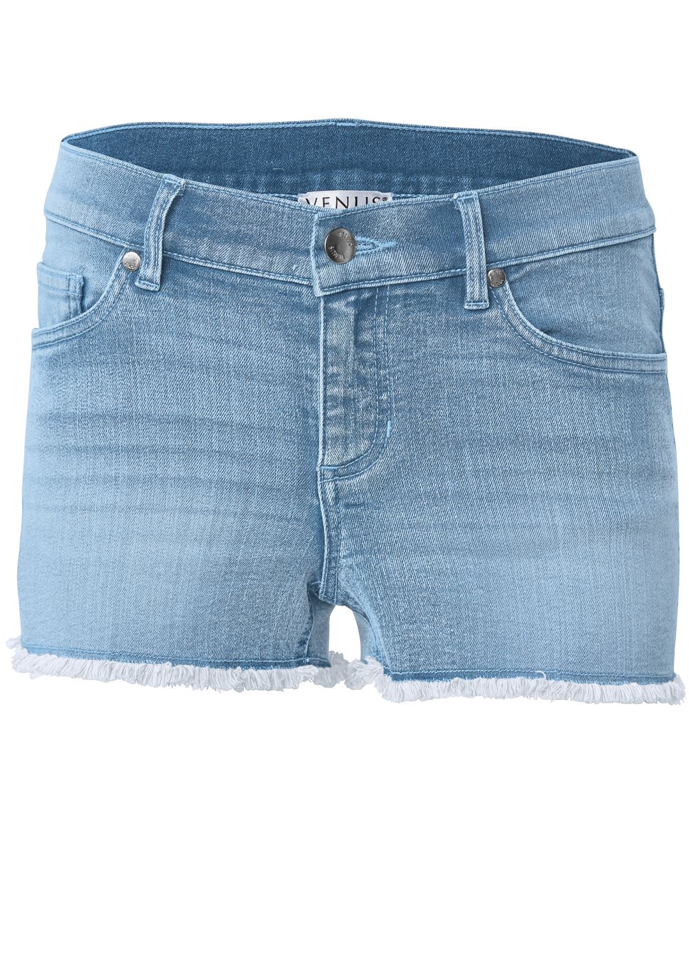 Venus Light Wash CUTOFF JEAN SHORTS