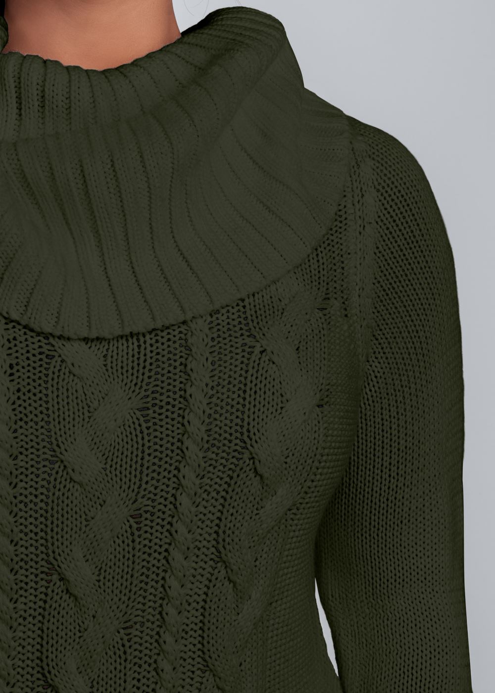 Venus Plus Size Cozy Sweater Dress