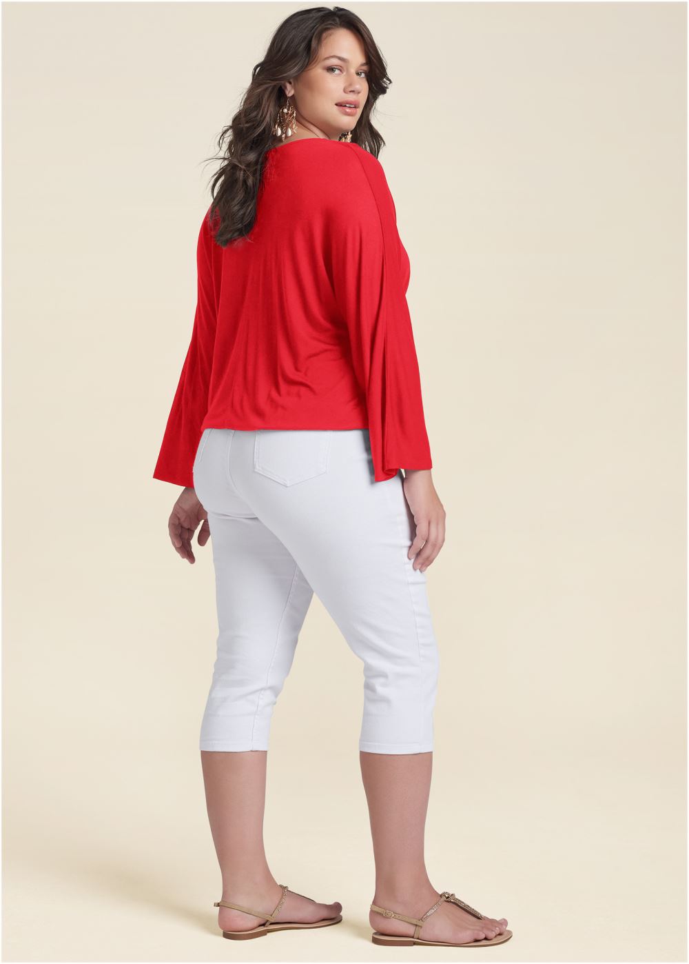 Venus Plus Size Banded Hem Top