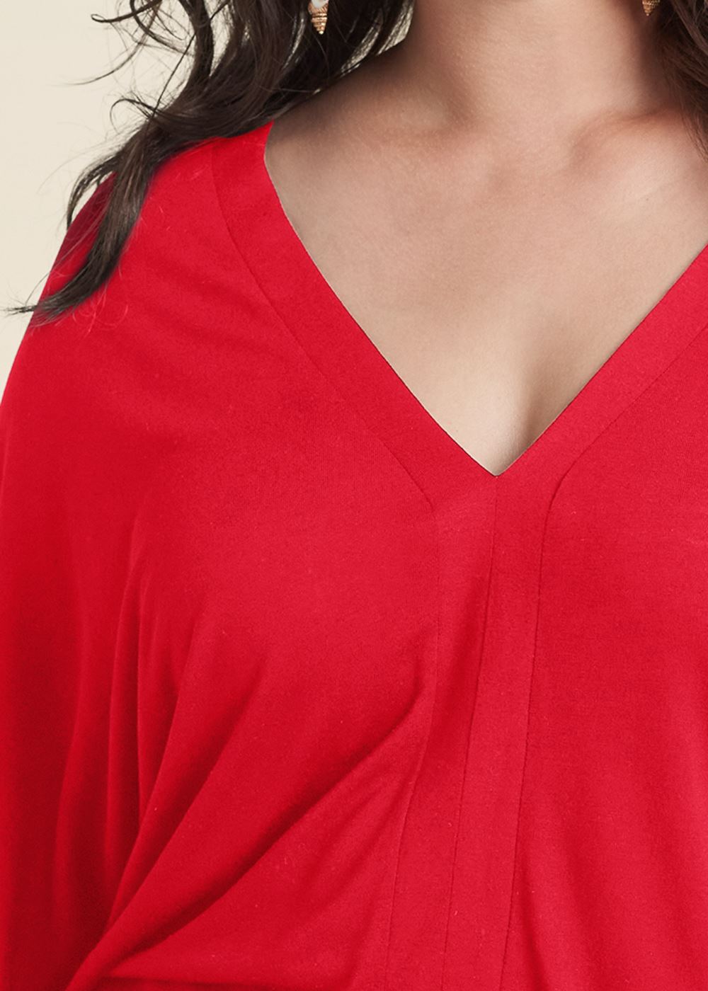 Venus Plus Size Banded Hem Top