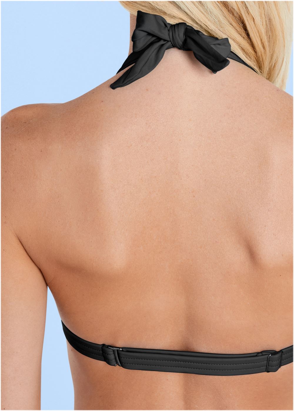 Venus Plus Size Goddess Enhancer Push-Up Top Bikini - Black Beauty