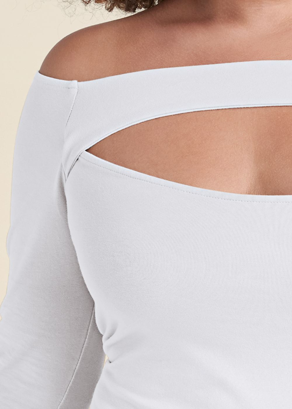 Venus Plus Size Off-The-Shoulder Top