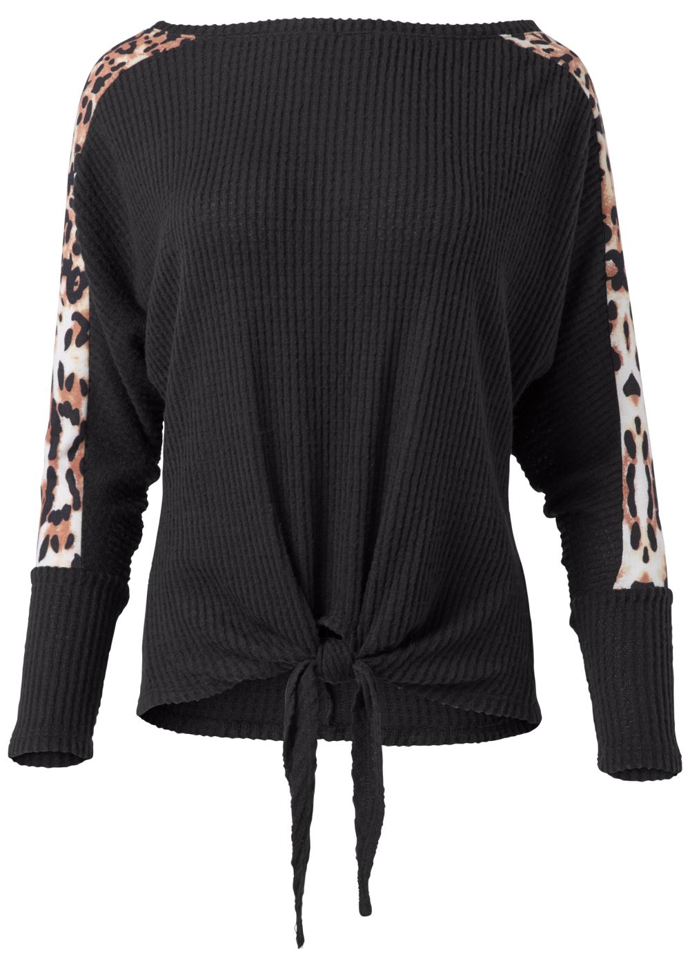 Venus Plus Size Print Stripe Lounge Top