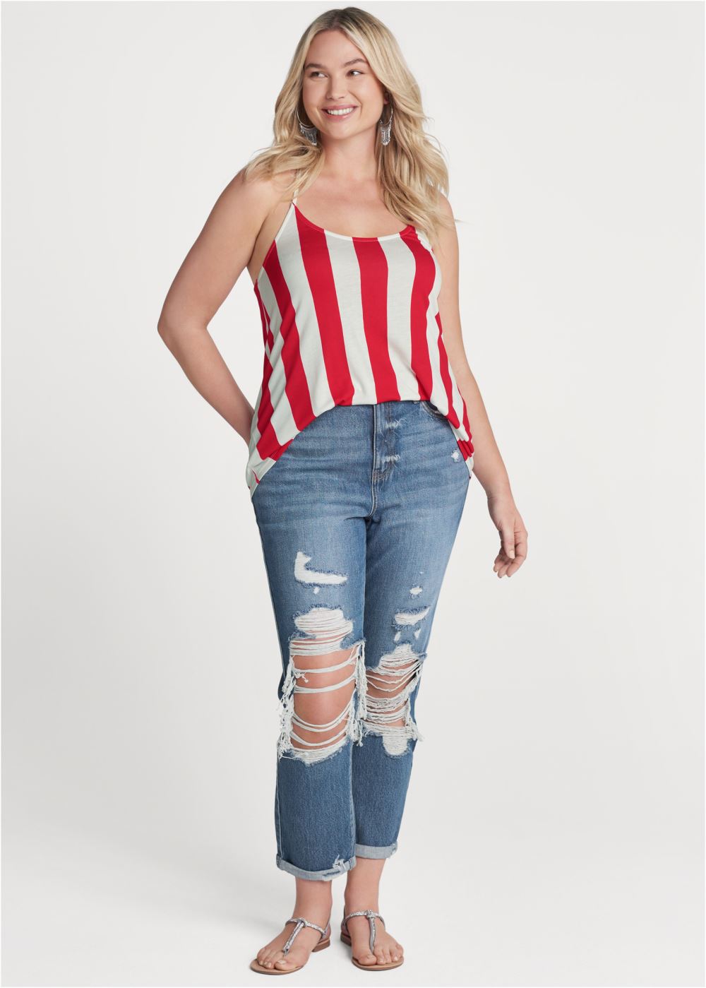 Venus Plus Size Strappy Tank