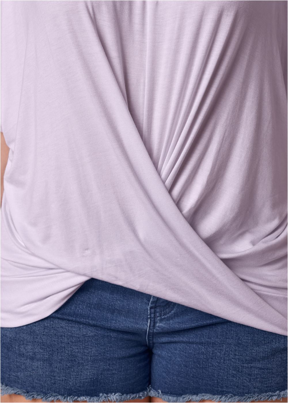 Venus Plus Size Cold-Shoulder Twist Top