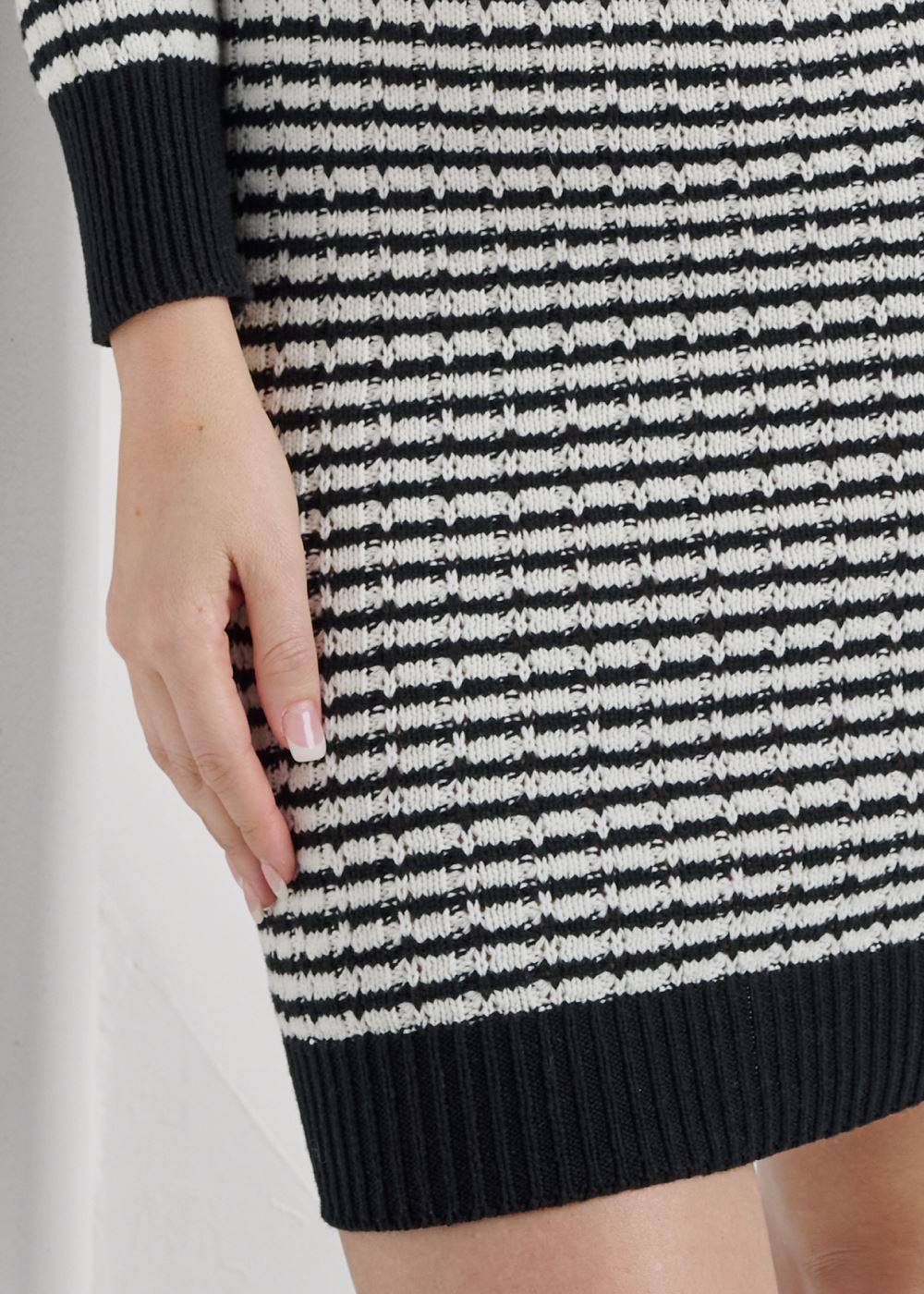 Venus Plus Size V-Neck Sweater Dress