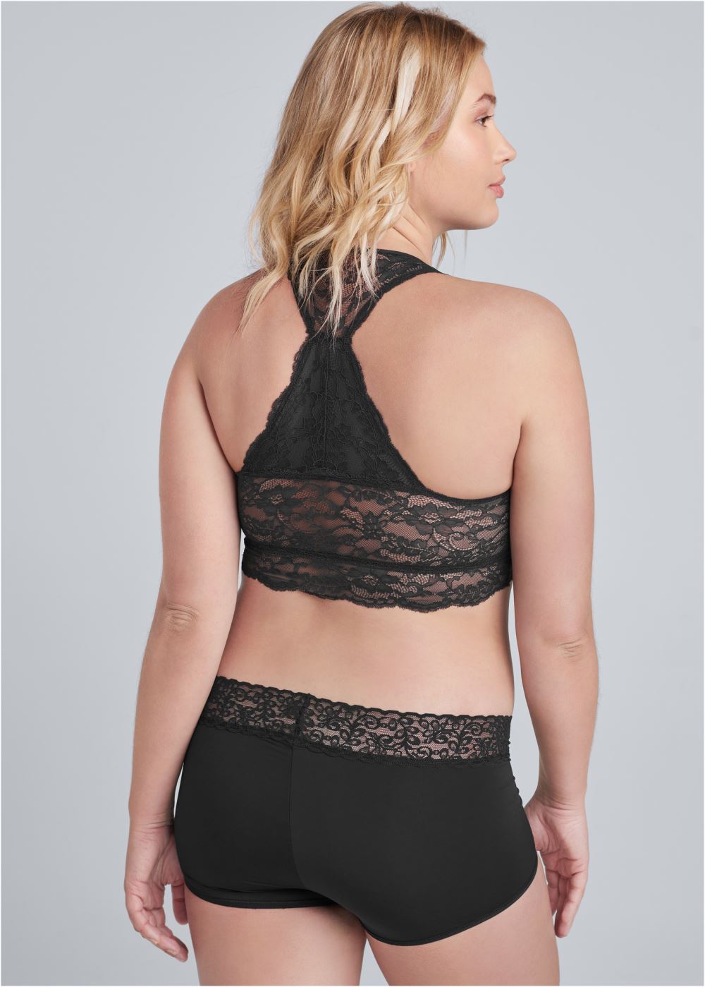 Venus After Dark Pearl by VENUS® Lace Trim Boyshort 3 Pack