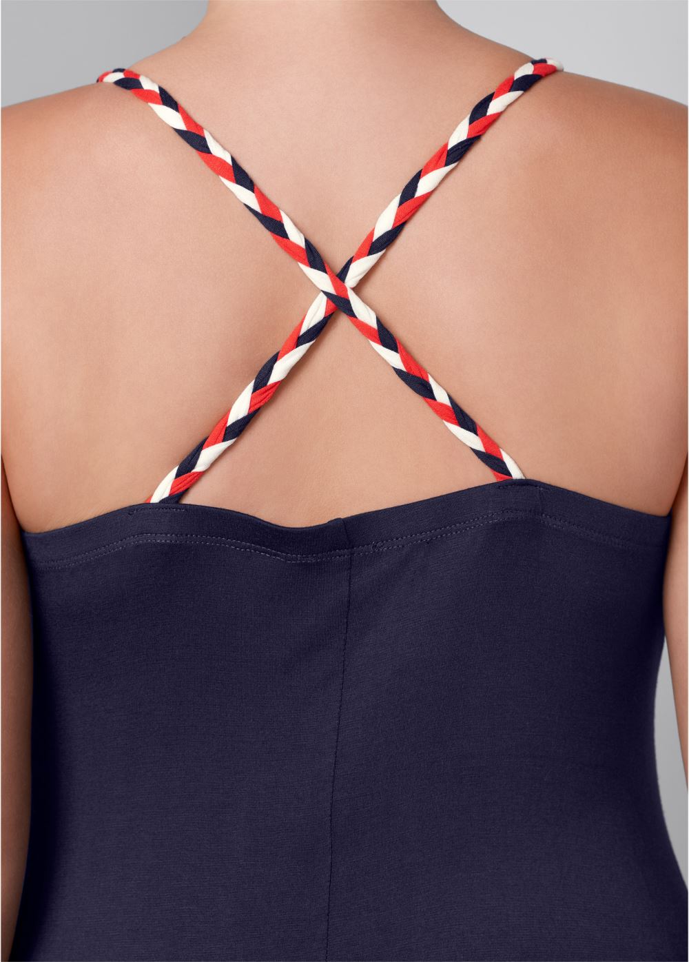 Venus Plus Size Color Block Maxi Dress