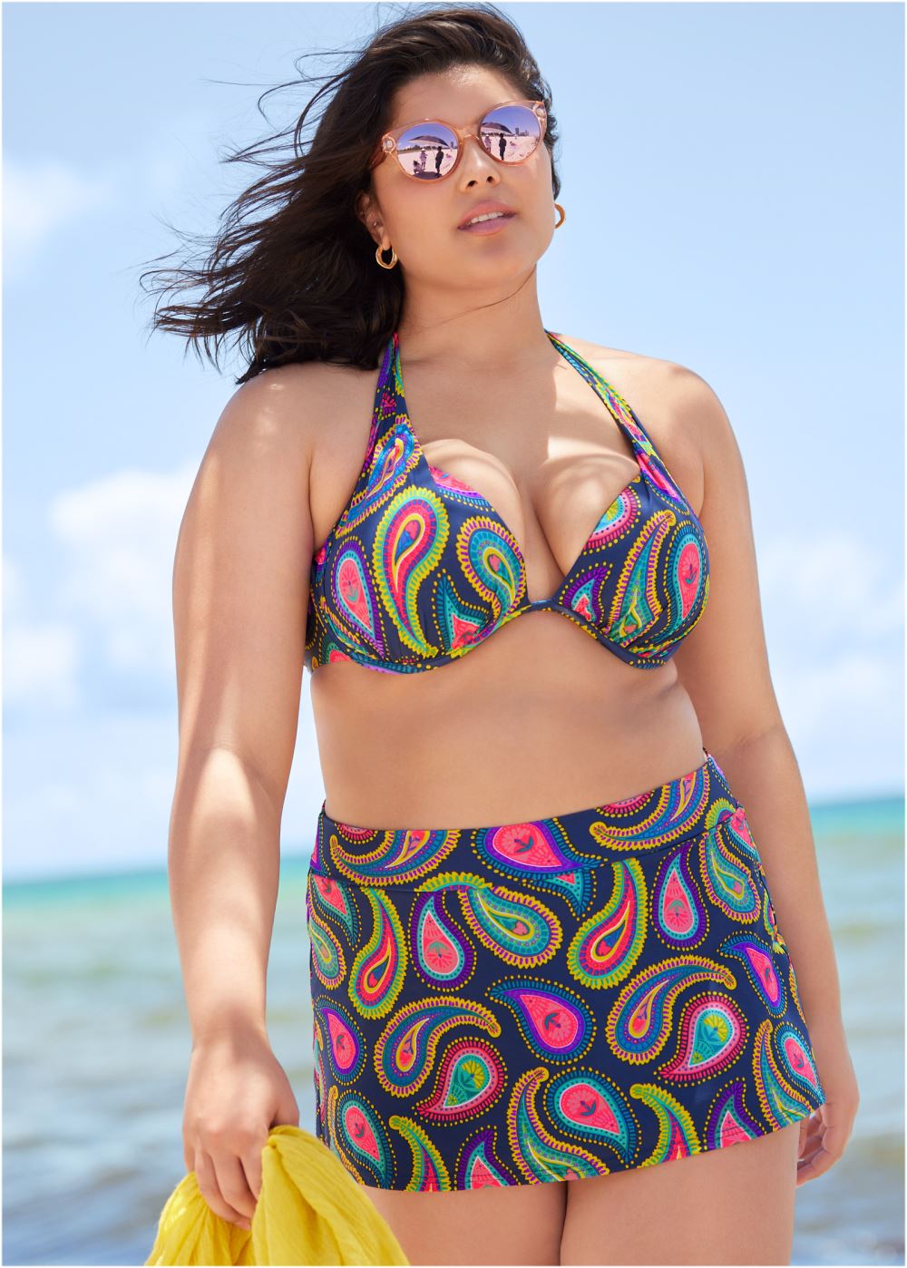 Venus Skirted Mid-Rise Bottom Bikini