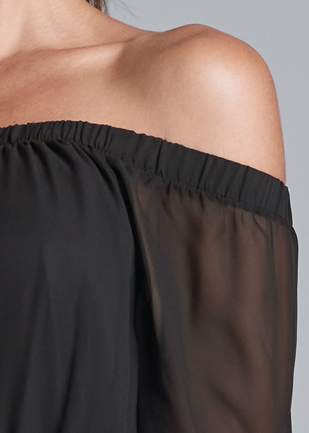 Venus Plus Size Off-The-Shoulder Maxi Top