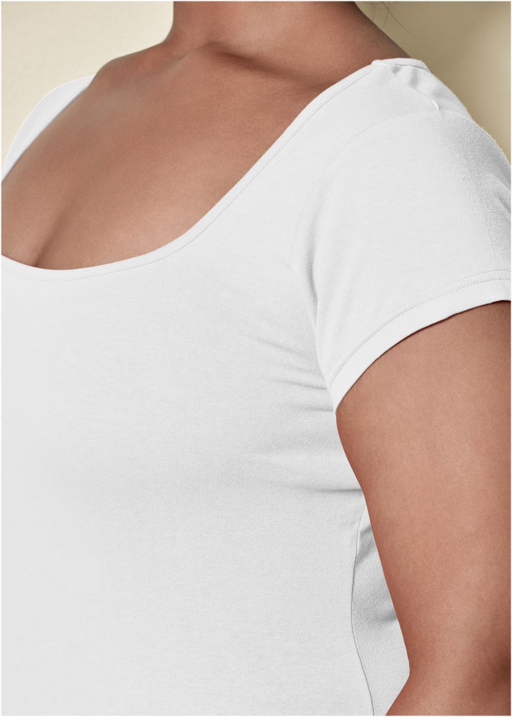 Venus Plus Size Square Neck Top
