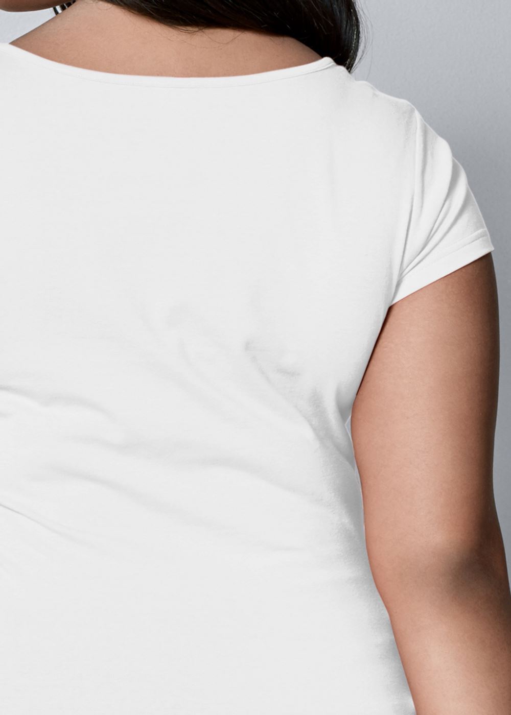 Venus Plus Size Square Neck Top