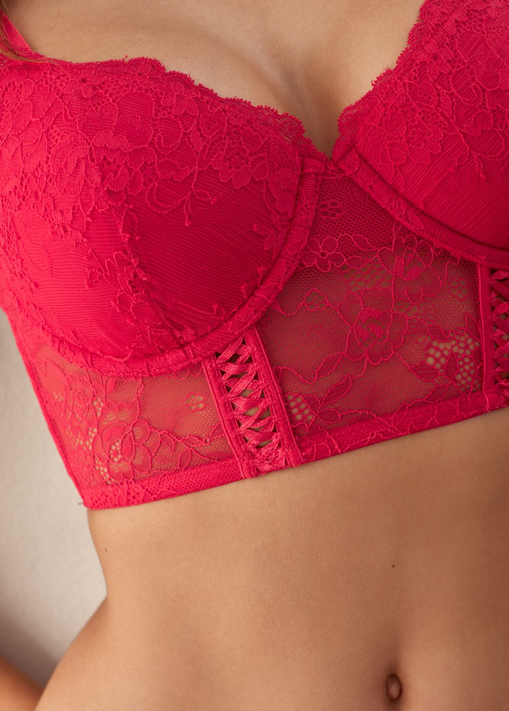 Venus Shangri-Oh-La-La LACED UP BRA AND PANTY