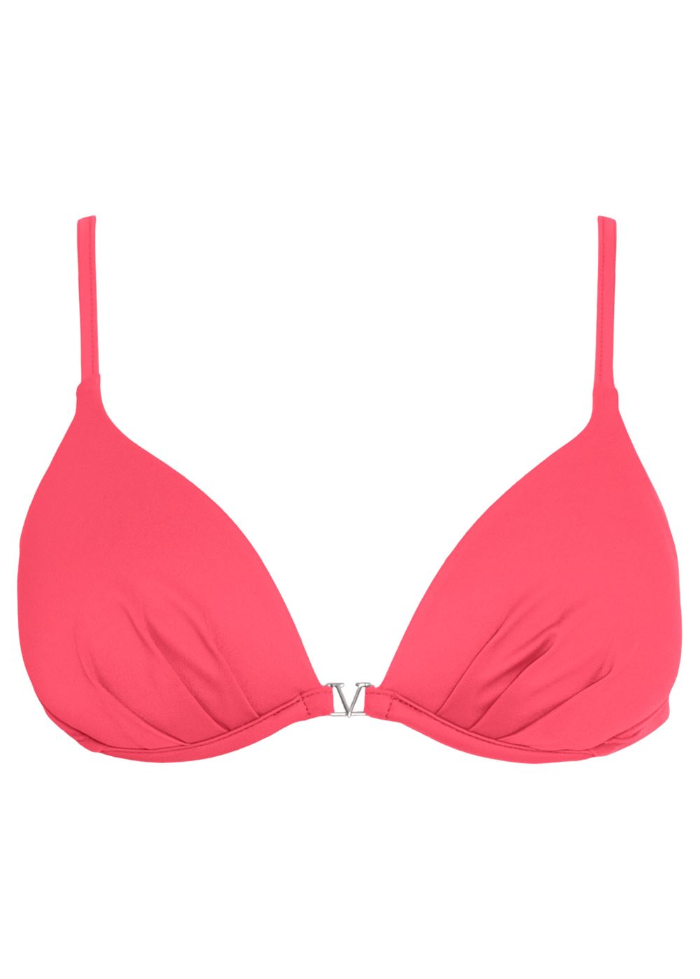 Venus Plus Size Enhancer Push-Up Bra Bikini - Sunset Pink