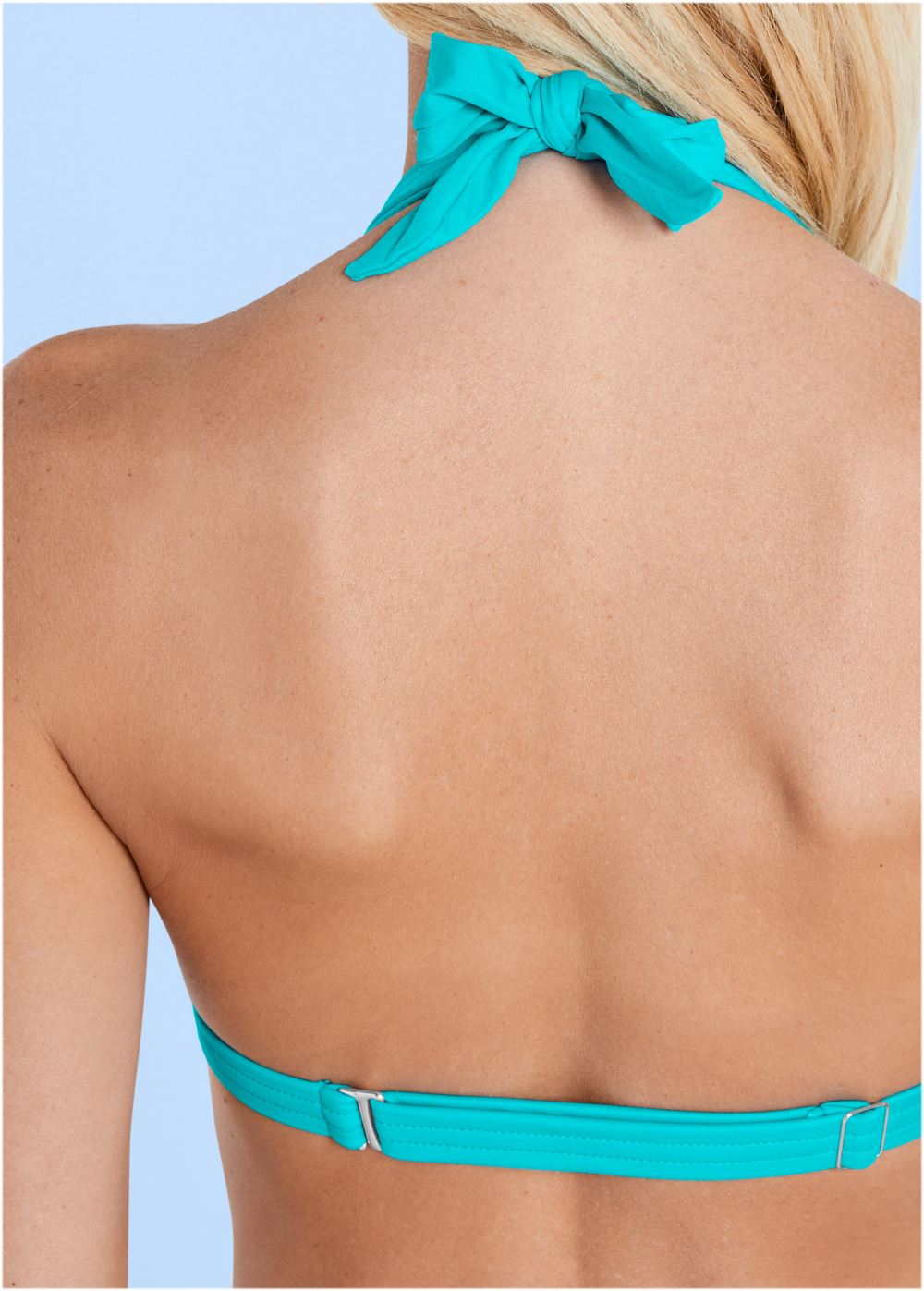 Venus Plus Size Goddess Enhancer Push-Up Top Bikini - Aqua Reef