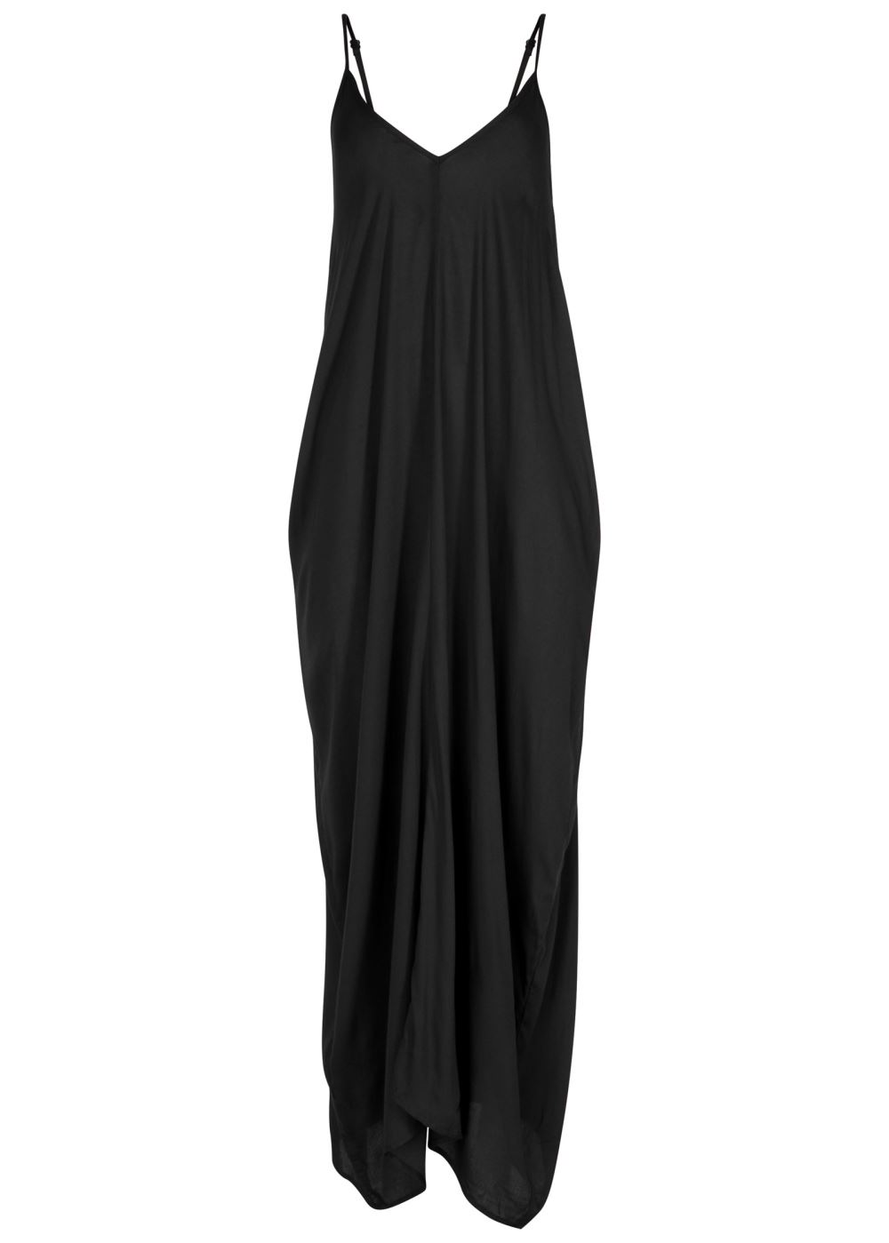 Venus Boho Maxi Dress Cover-Up in Black
