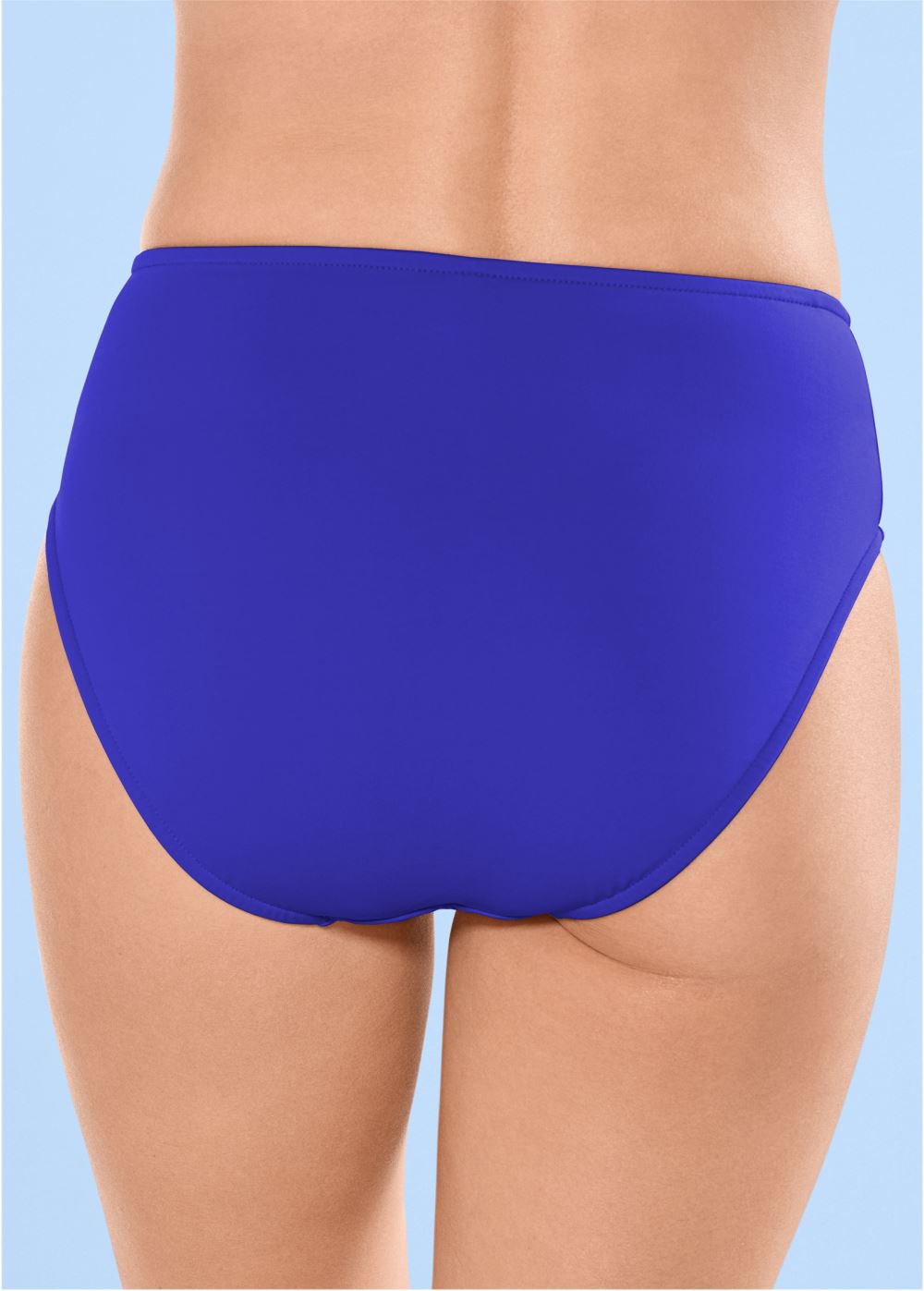 Venus Full Coverage Mid-Rise Hipster Bikini Bottom Bikini - Cobalt Blue