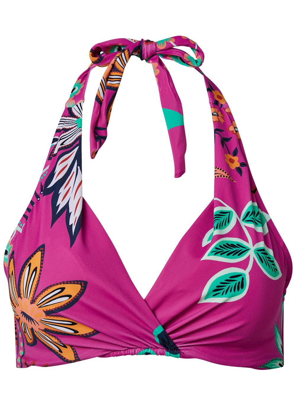 Venus Underwire Halter Top Bikini - Flower Child