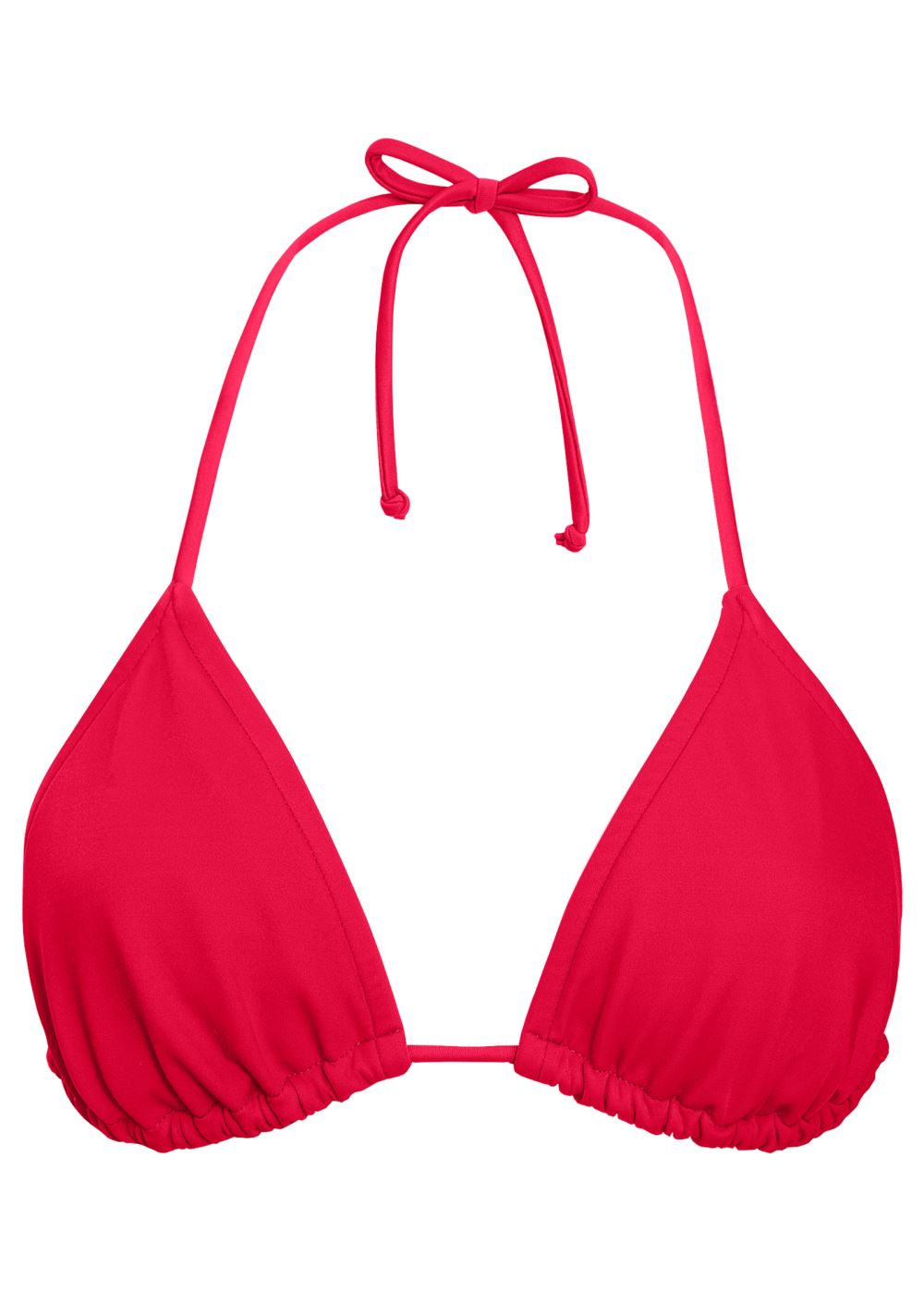 Venus Triangle String Bikini Top Bikini - Red Hot