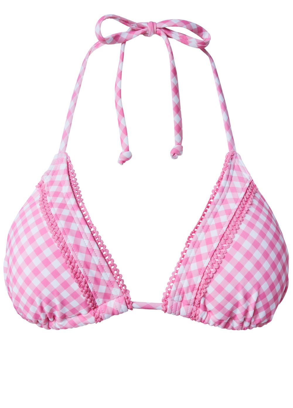 Venus Triangle Bikini Top Bikini - Nautical Pink