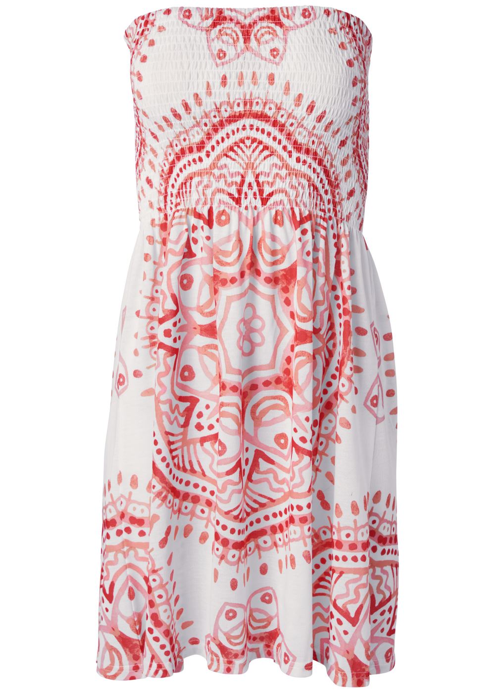 Venus Convertible Dress/Skirt in Coral Multi