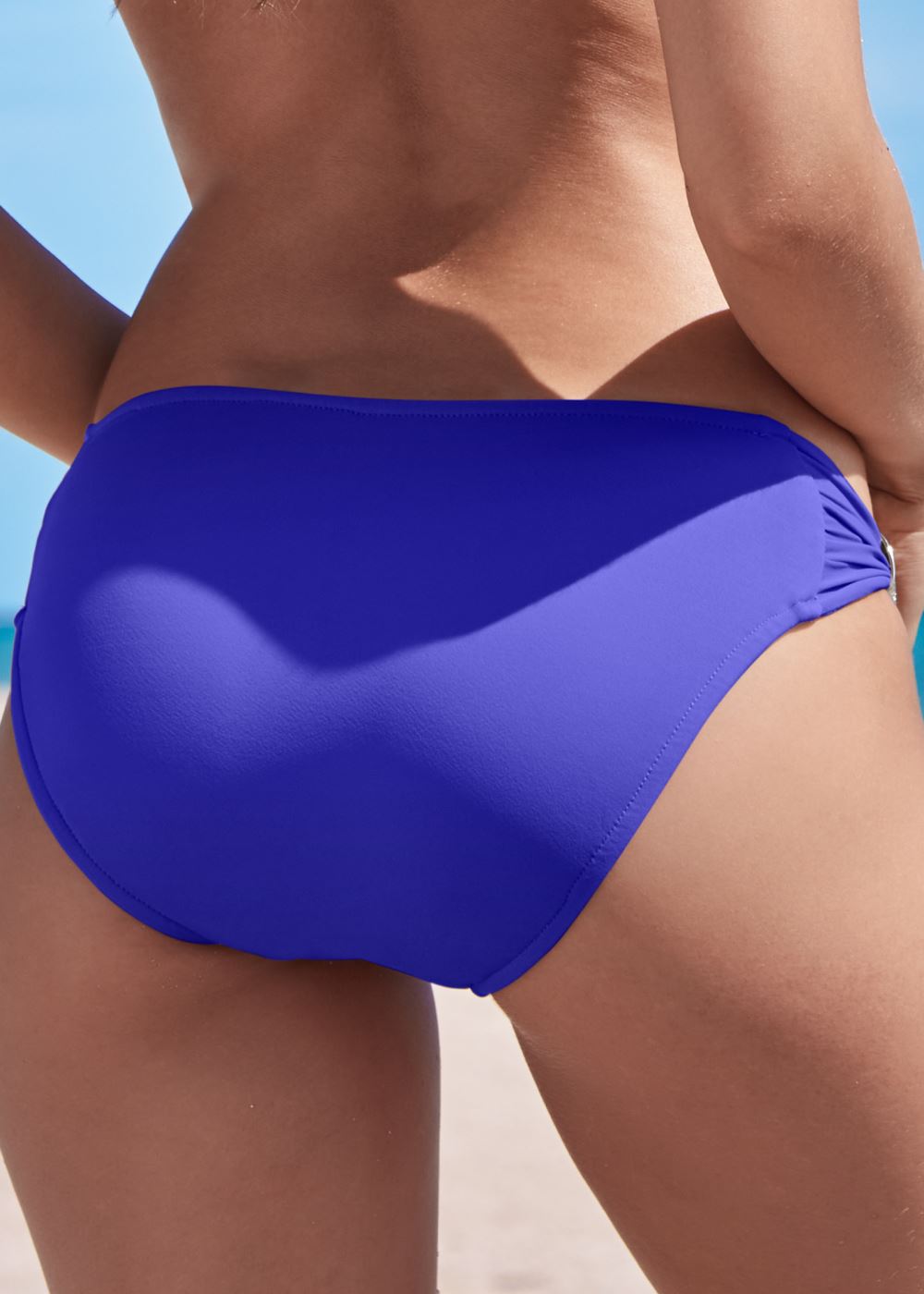 Venus Goddess Side Detail Bottom Bikini - Cobalt Blue