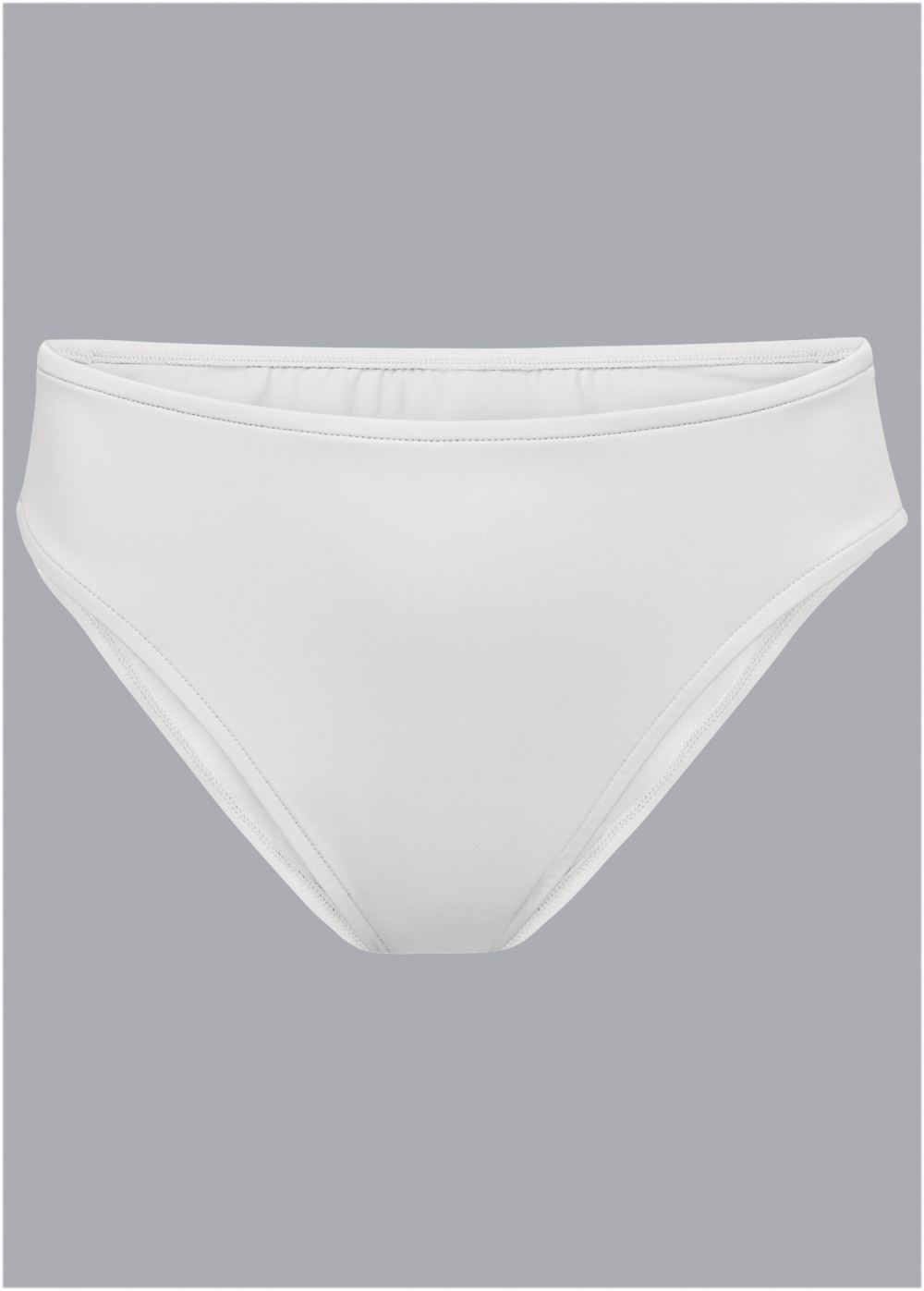 Venus Classic Hipster Mid-Rise Bottom Bikini - Pearl White