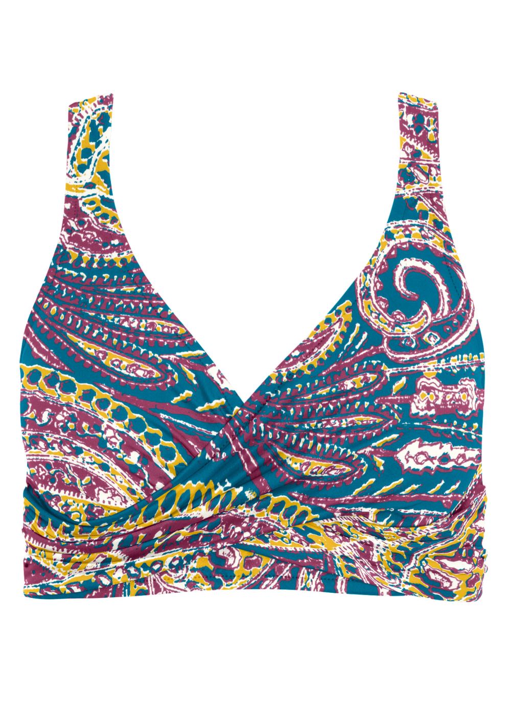 Venus Lovely Lift Wrap Bikini Top Bikini - Gypsy Paisley