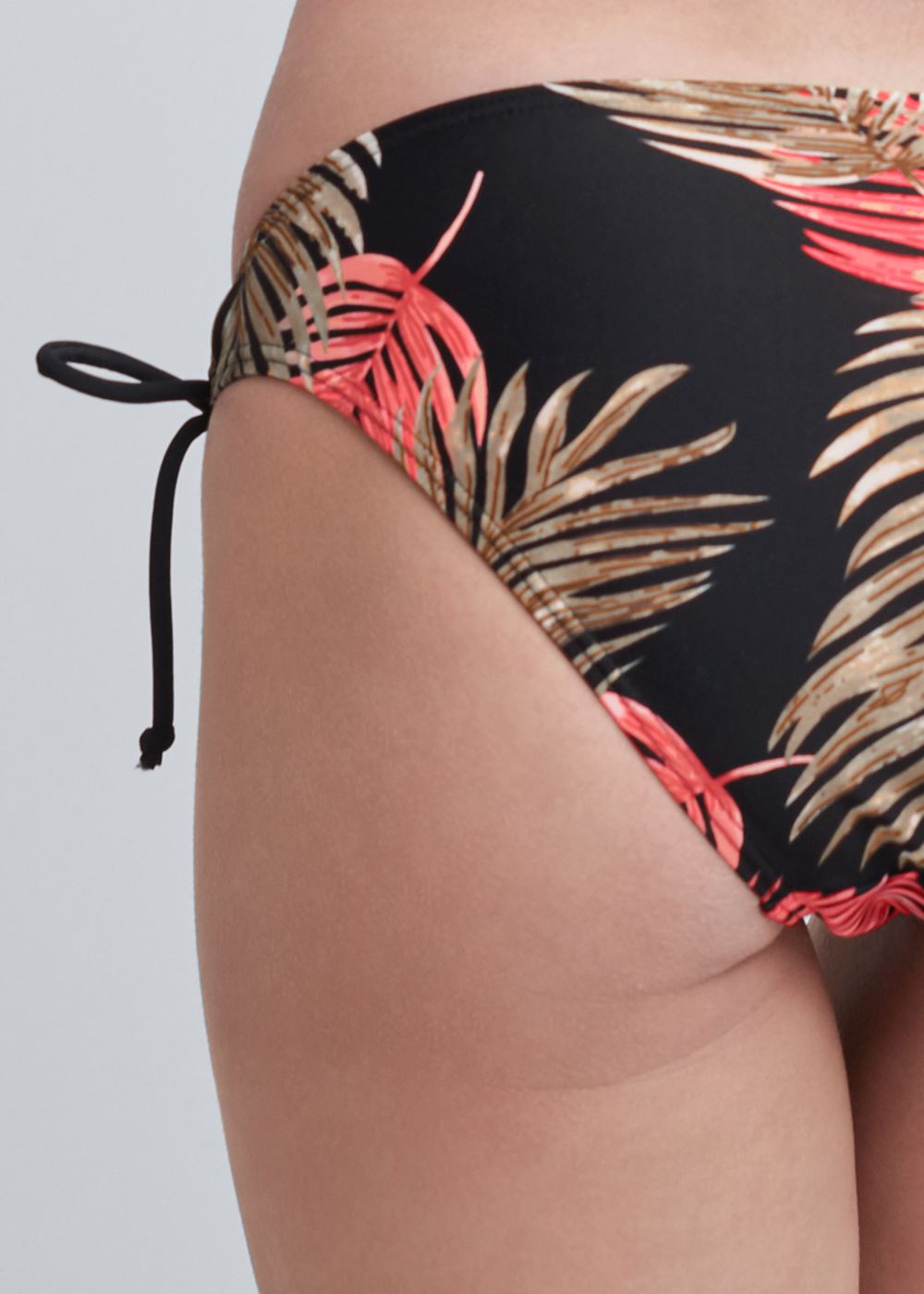 Venus Loop Tie Side Bottom Bikini - Mystic Palm