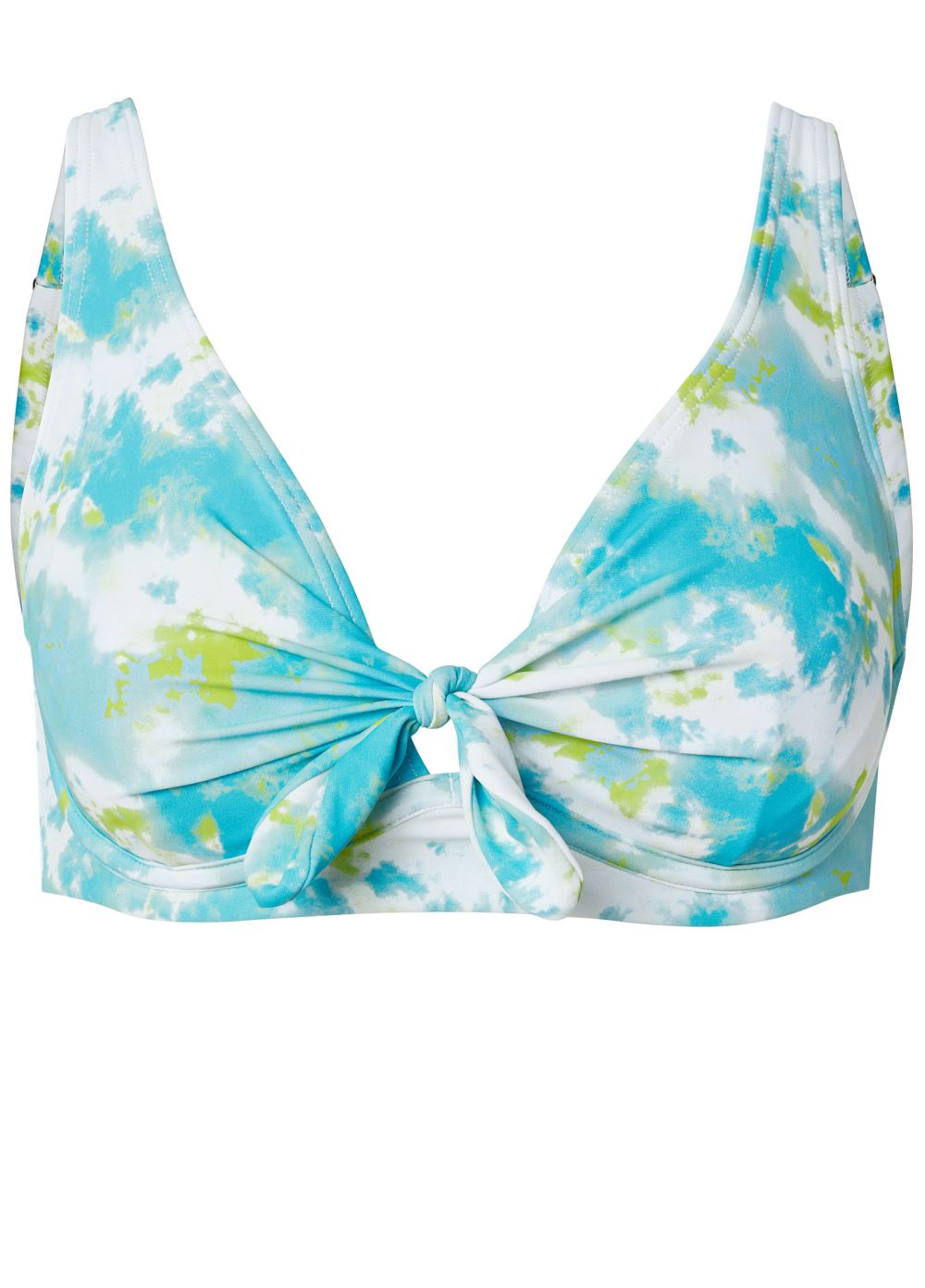 Venus Underwire Retro Bikini Top Bikini - Wave Crasher