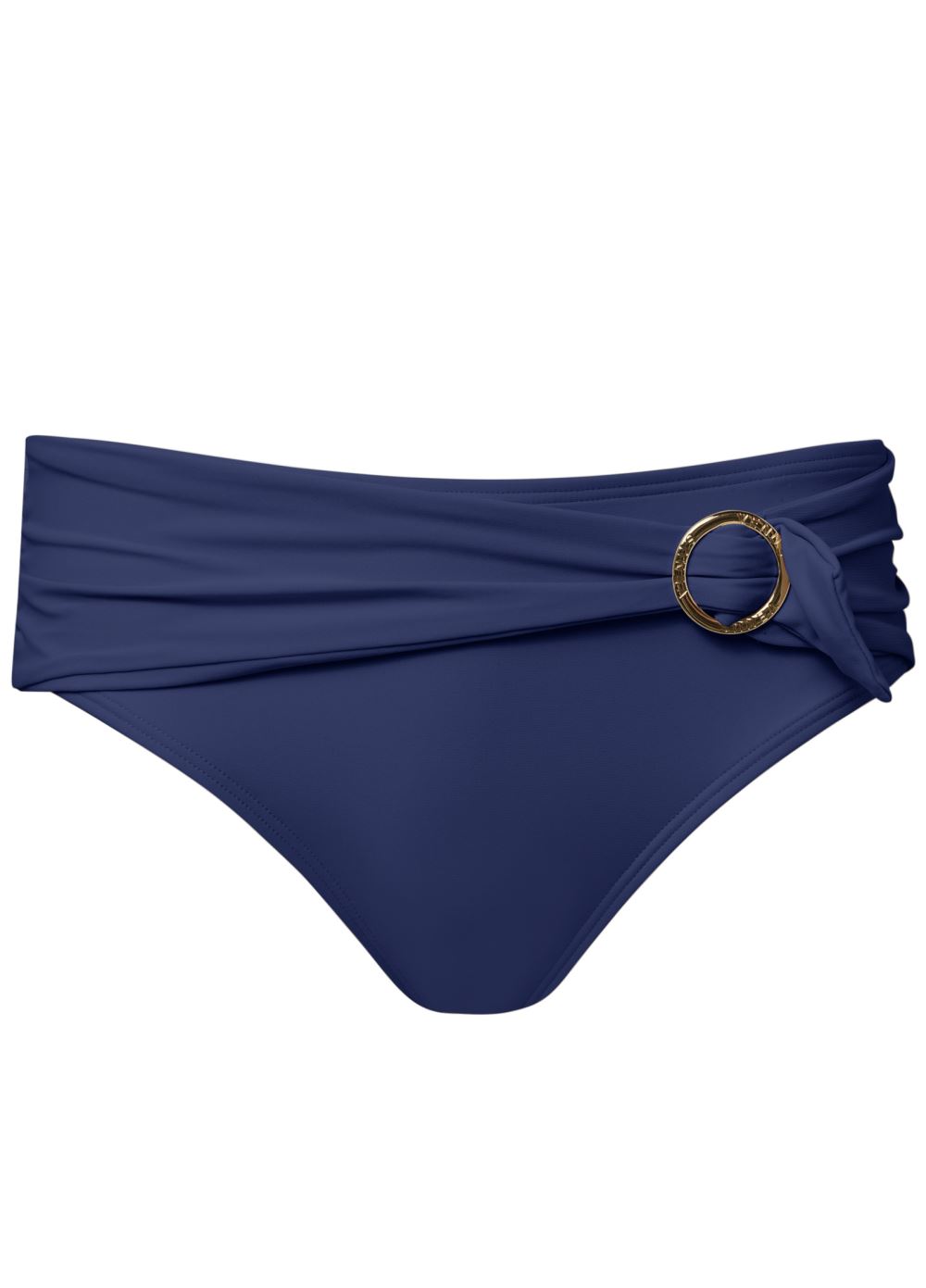 Venus High-Rise Belted Bottom Bikini - Ultramarine Blue