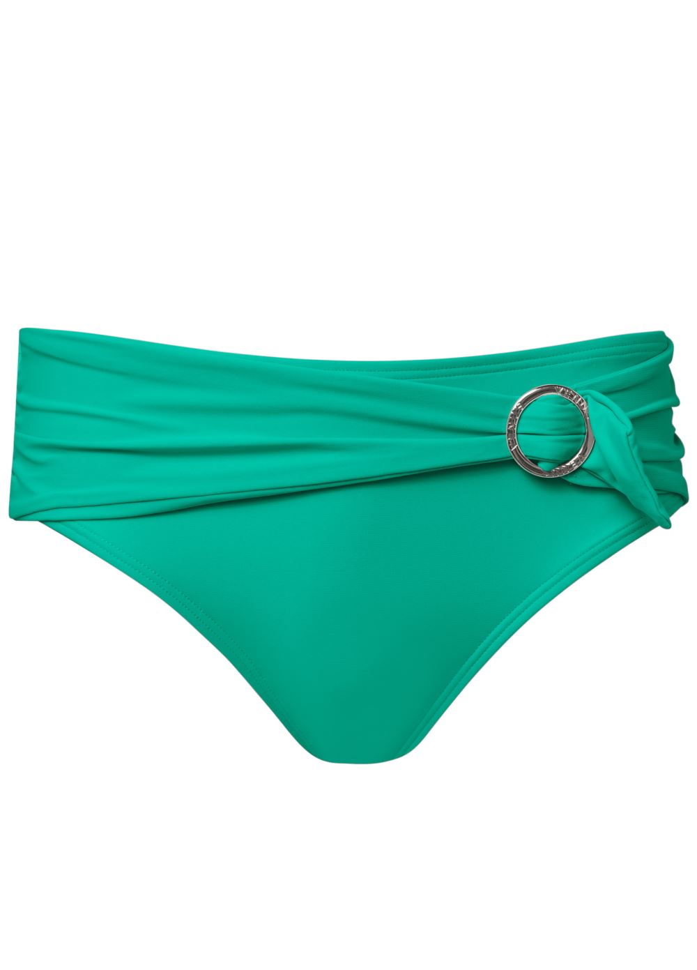 Venus High-Rise Belted Bottom Bikini - Royal Green