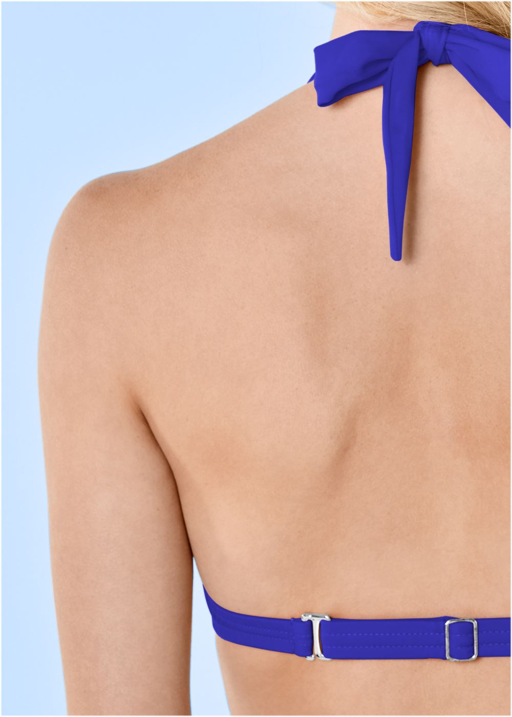 Venus Marilyn Underwire Push-Up Halter Top Bikini - Cobalt Blue