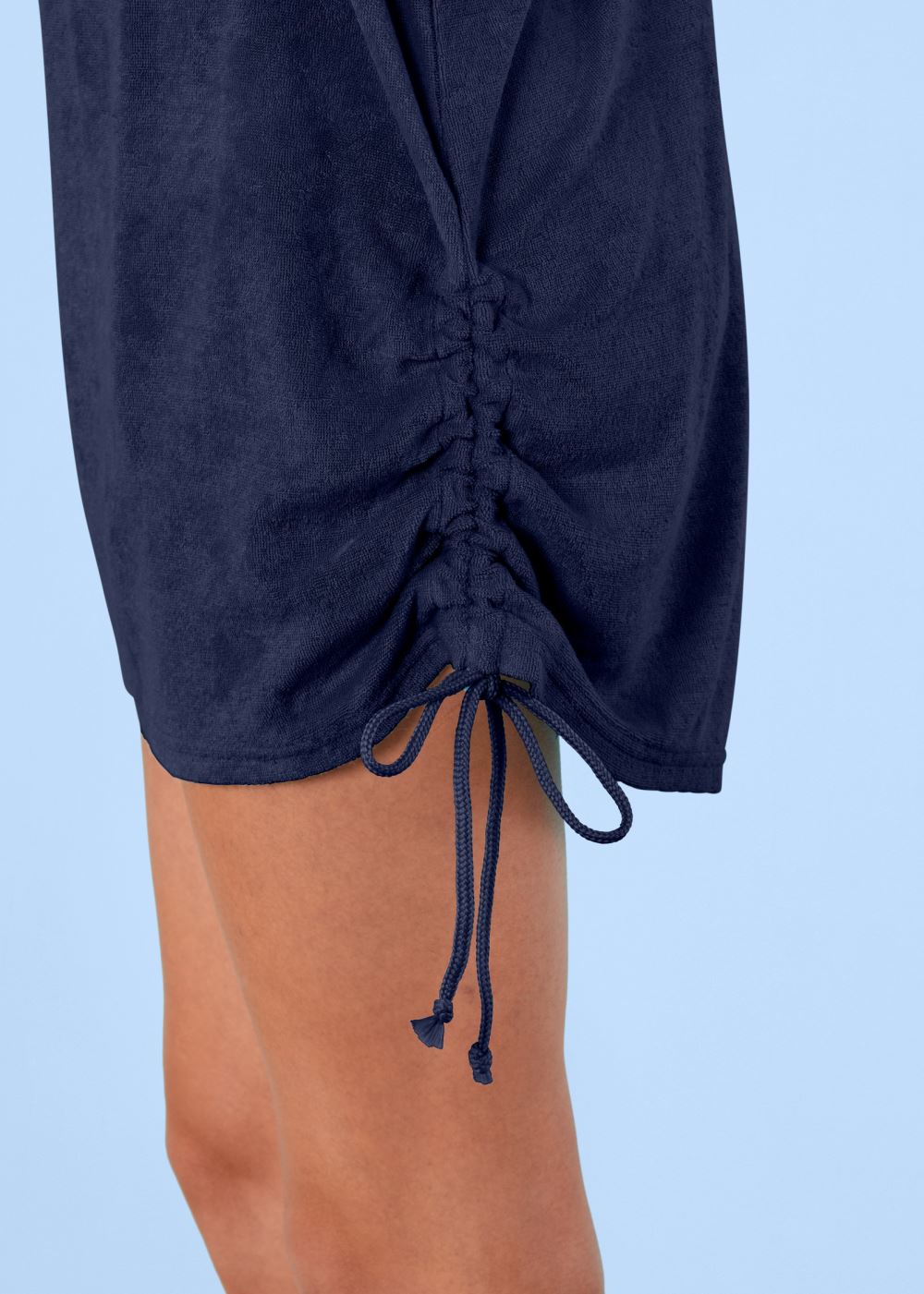 Venus Deep V Beach Cover-Up in Navy