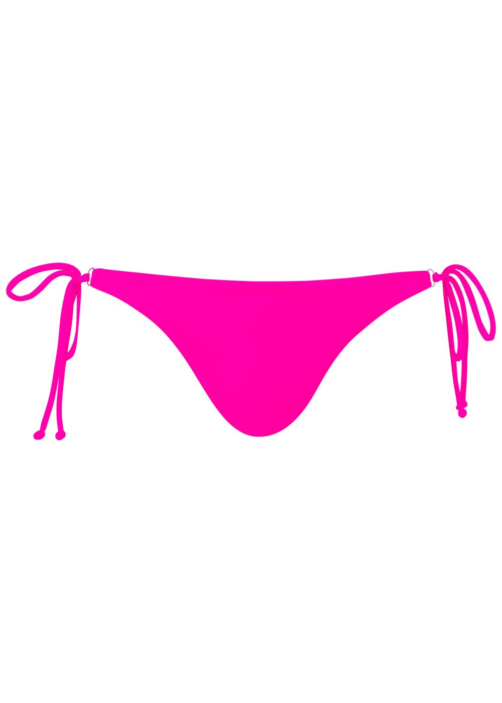 Venus Cheeky Tie Side Bottom Bikini - Electric Pink