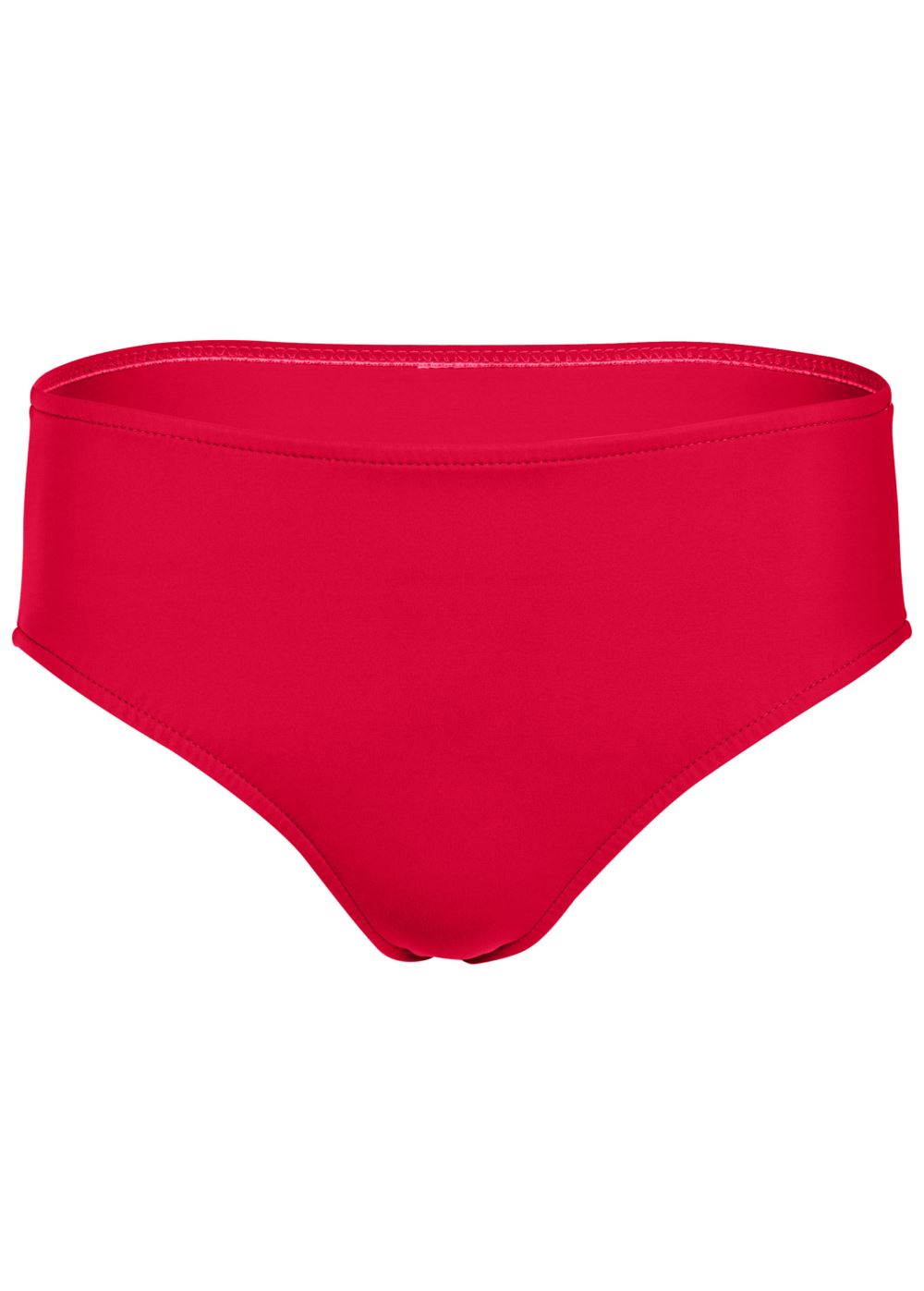 Venus Full Coverage Mid-Rise Hipster Bikini Bottom Bikini - Red Hot
